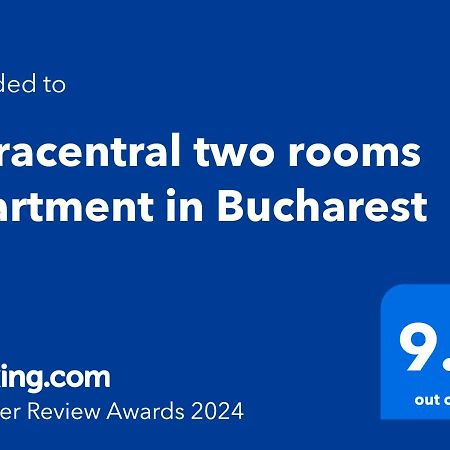 Ultracentral Two Rooms Apartment In Бухарест Екстер'єр фото