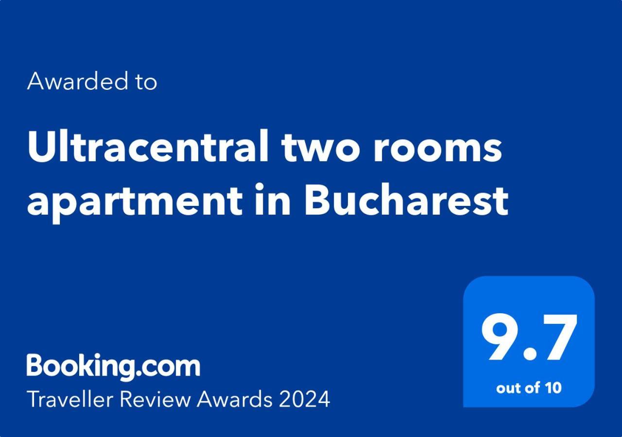 Ultracentral Two Rooms Apartment In Бухарест Екстер'єр фото