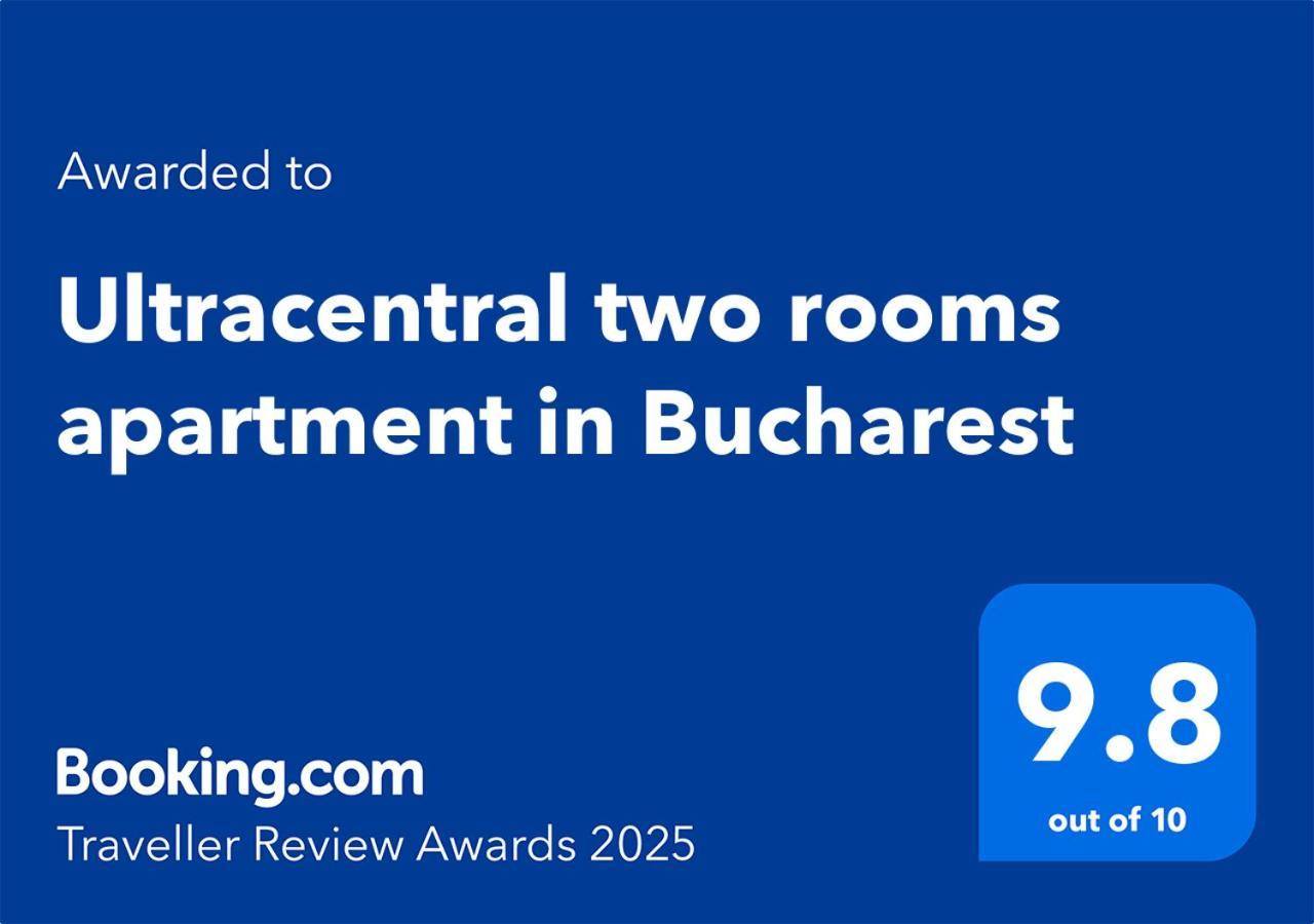Ultracentral Two Rooms Apartment In Бухарест Екстер'єр фото